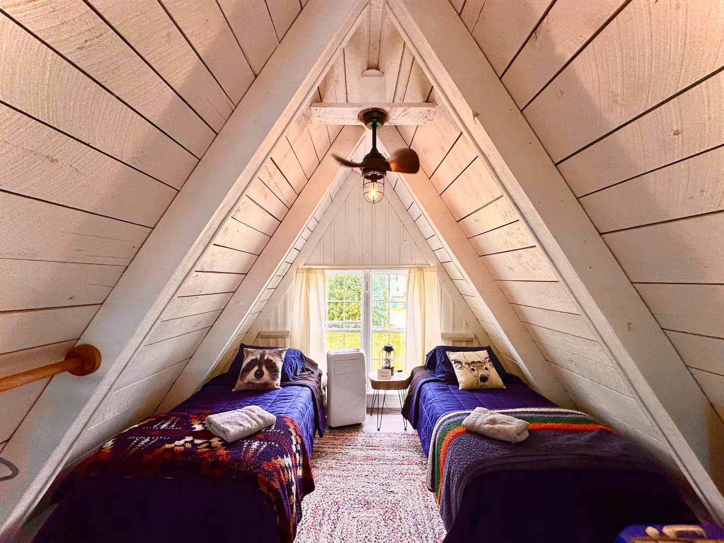 A-Frame loft window