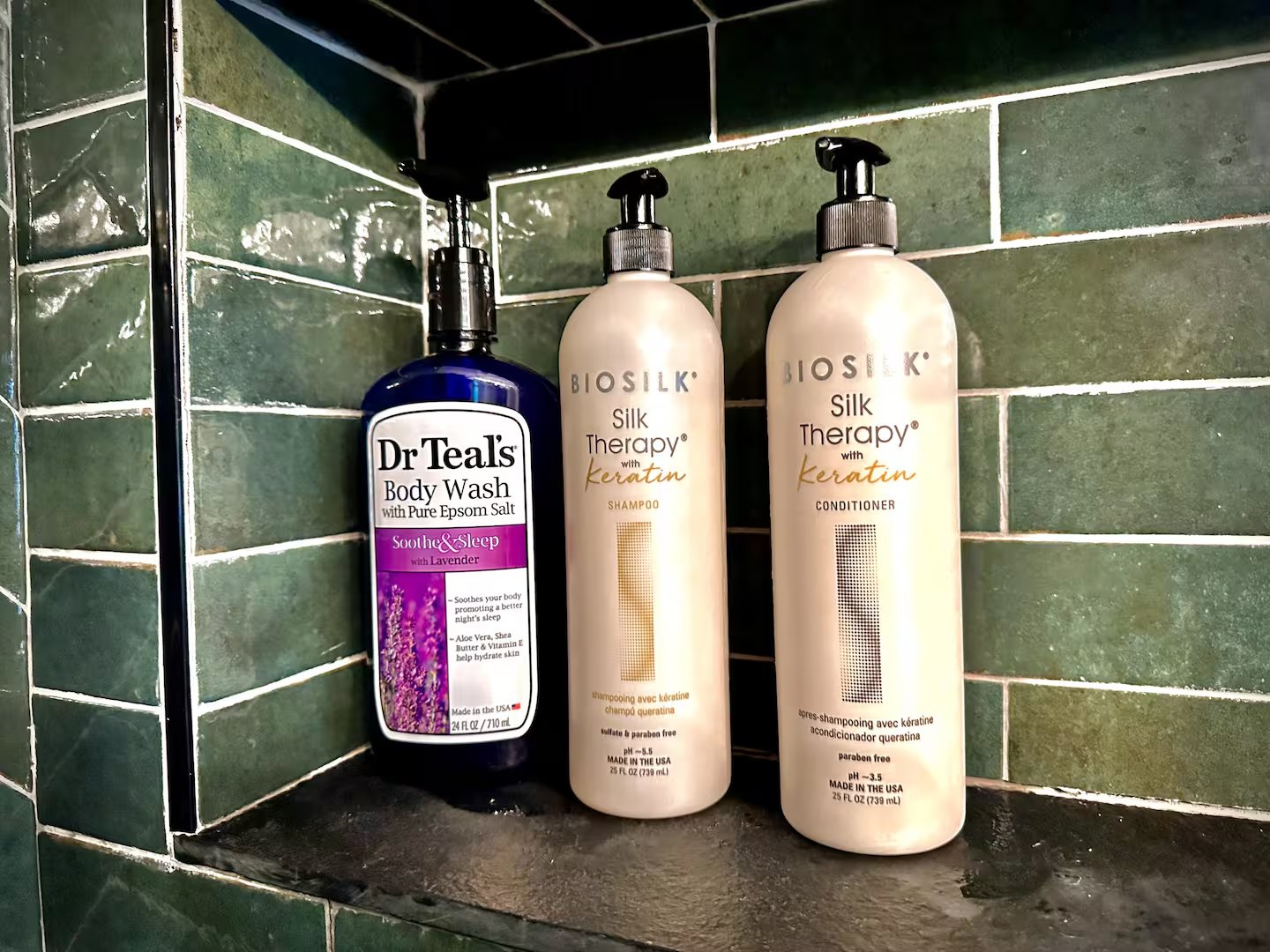 Premium toiletries provided